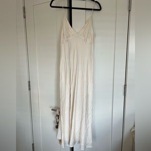 Zimmermann Cream Silk Dress